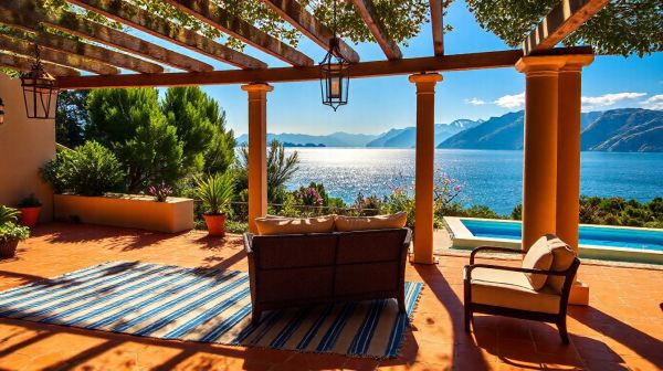 Transform Your French Riviera Villa Terrace Into a Cozy Oasis