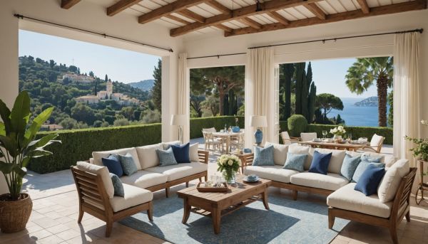 Villa Terrace Design on the French Riviera: How to Turn the Outdoors into a True Living Room ?